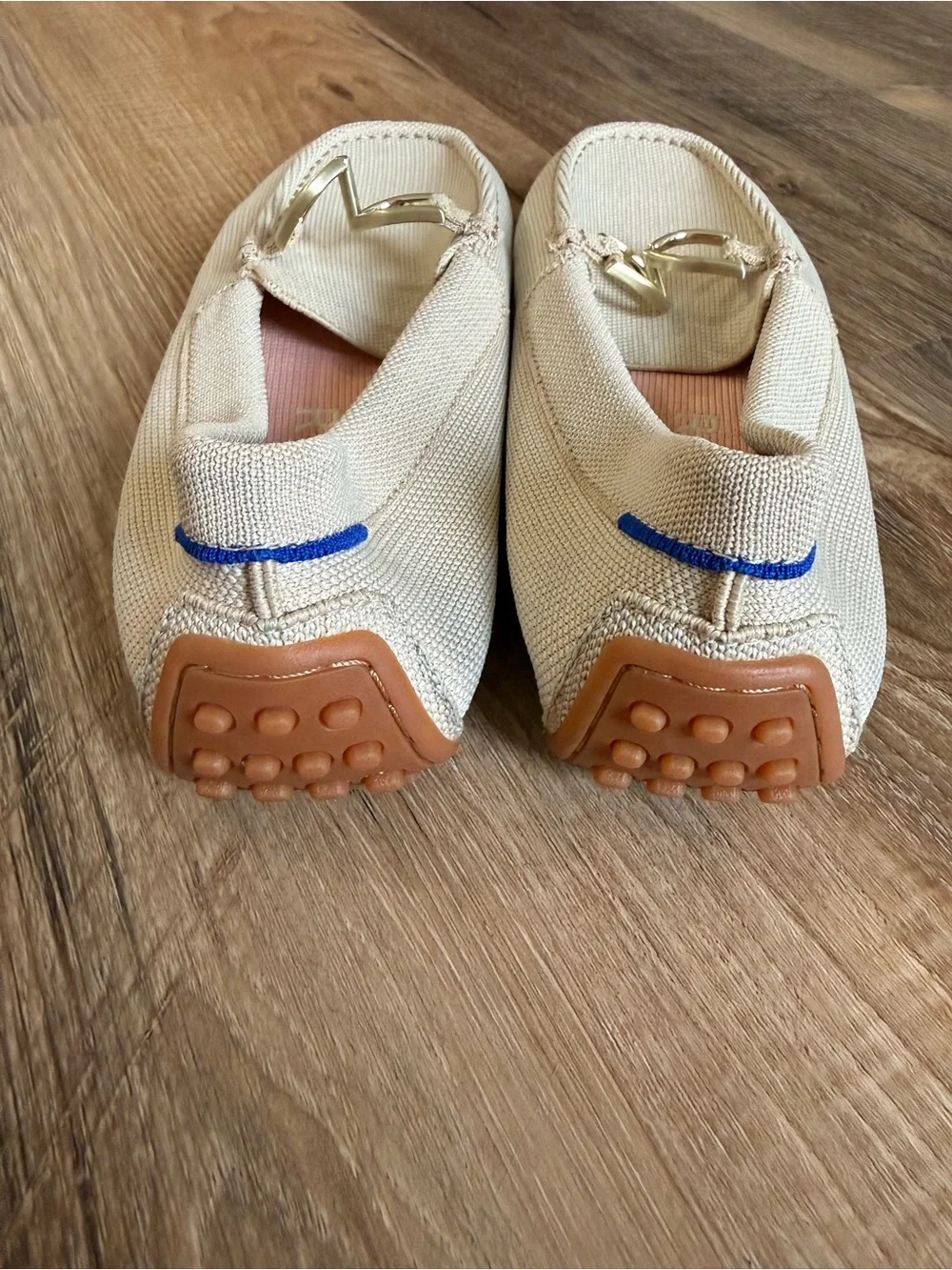 Rothy's Double Bit Driver Loafers - sesame size 8.5 - Picture 6 of 9